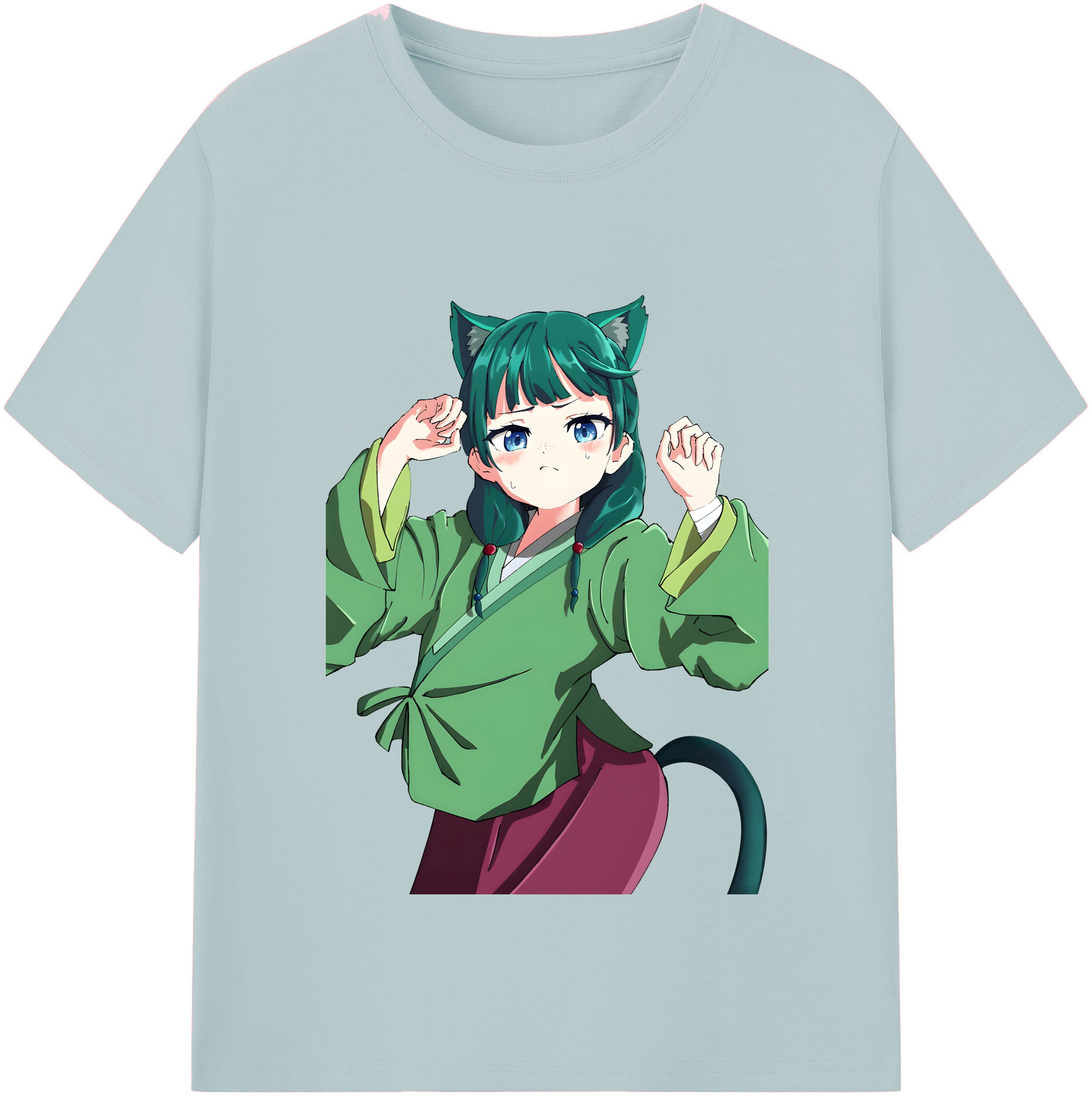 （画像用） 薬屋のひとりごと The Apothecary Diaries 綿100％半袖Tシャツ（フロントプリント）